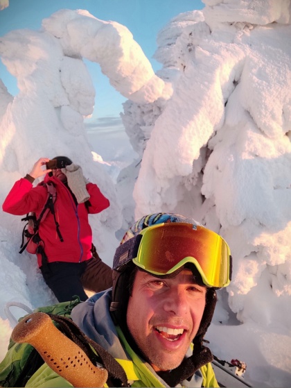 sončni zahod Mali golak